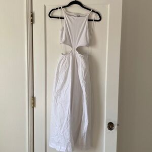 Abercrombie and fitch white cut out dress. Worn once